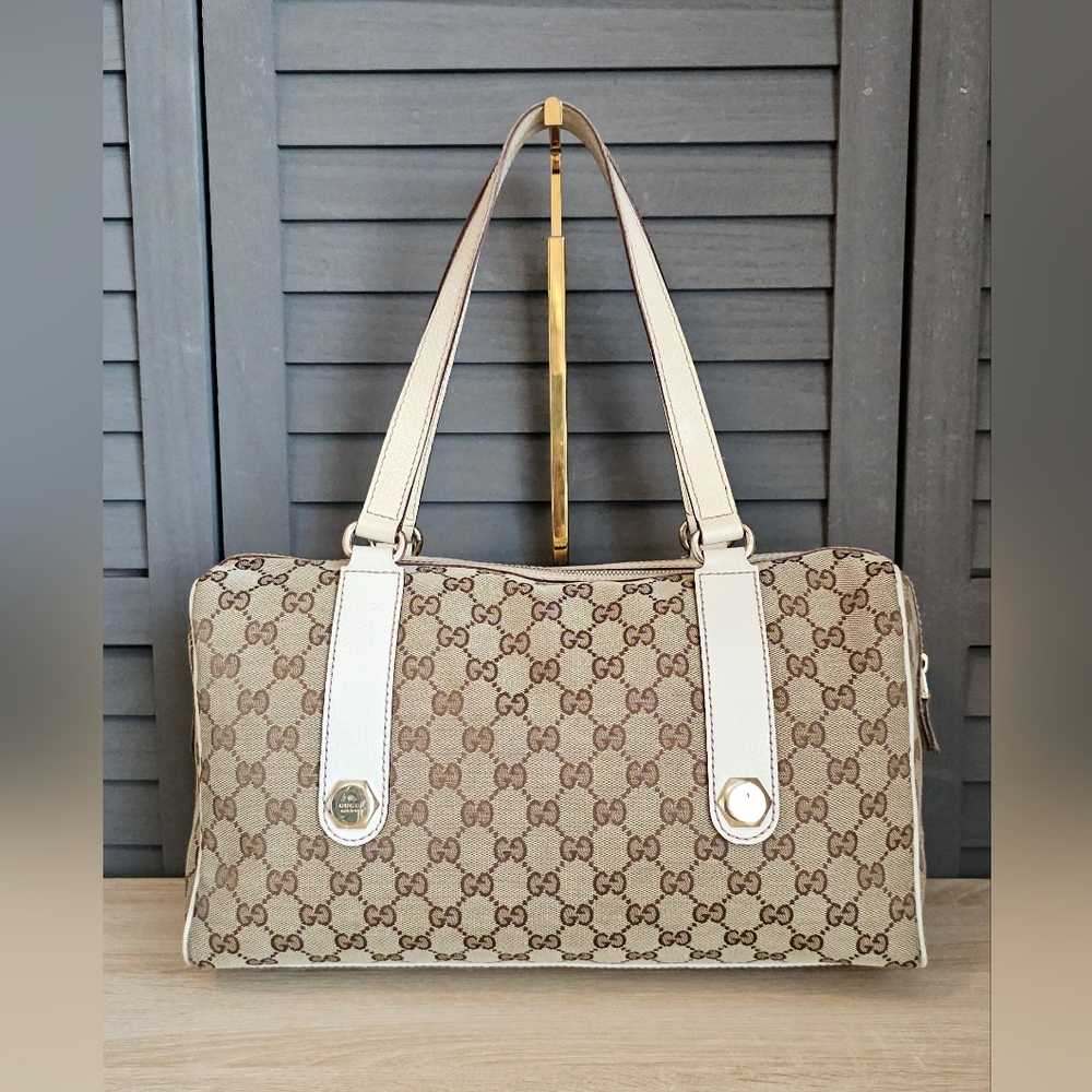 Authentic Gucci Charmy Boston Shoulder Bag - image 2